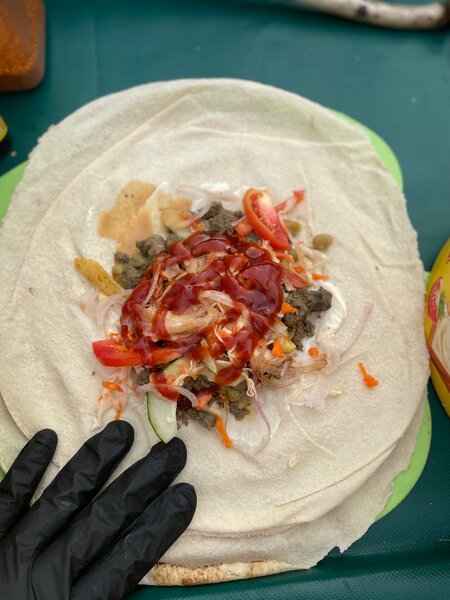 Chawarma a la viande