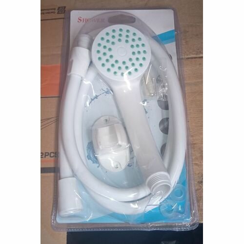 Robinet De Douche Flexible En Plastique - Blanc