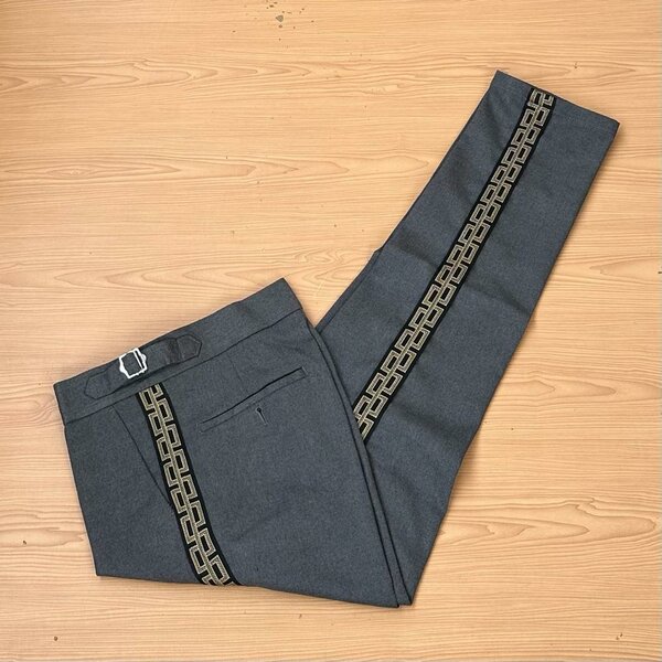Adjustable Material Trousers