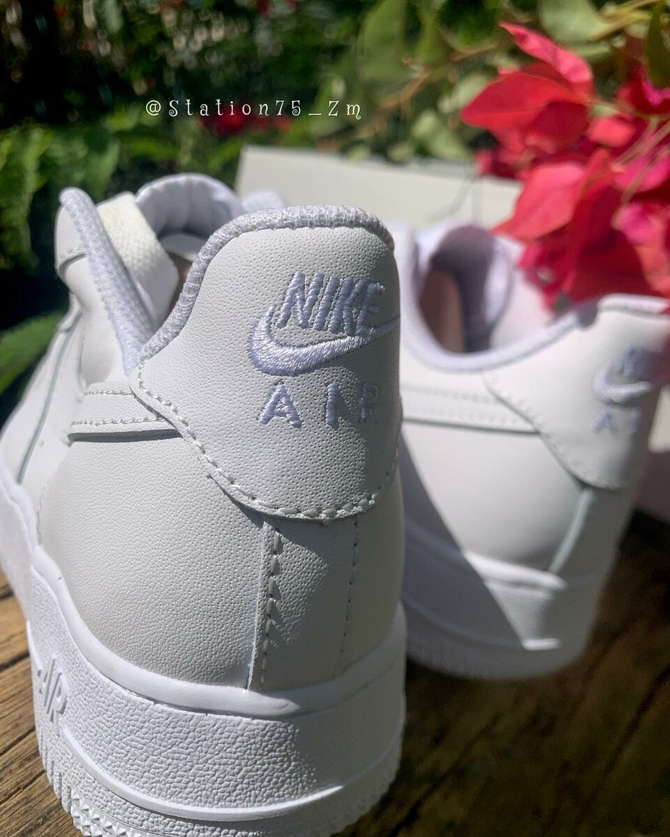 Triple White Airforce 1s 