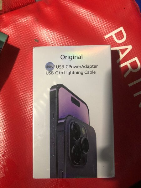 Chargeur iPhone très rapide