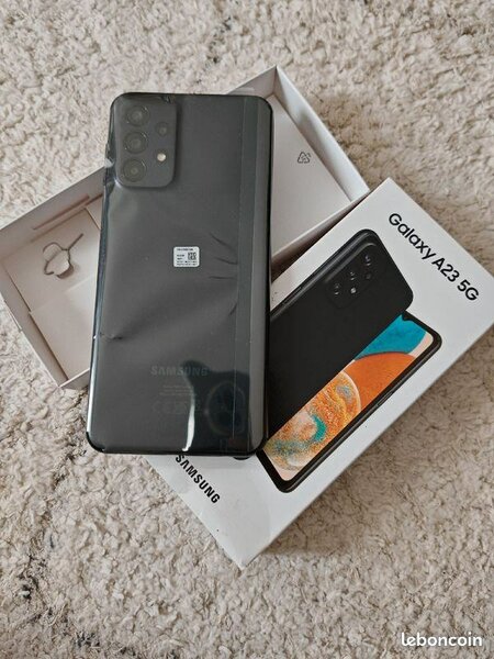 Galaxy A23 5G 128gb/6gb ram brand new 2 sim battery capacity