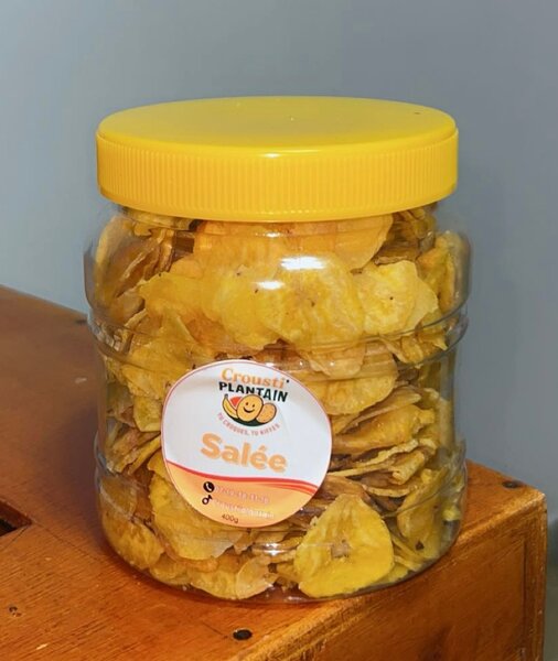 Chips de Banane Plantain Salés