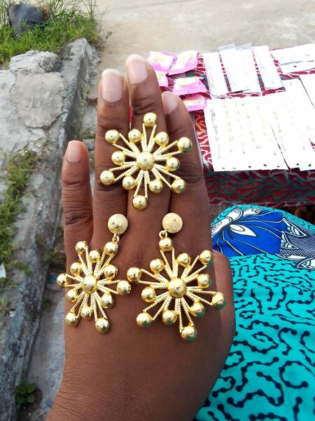 Bague+Boucles d'oreilles