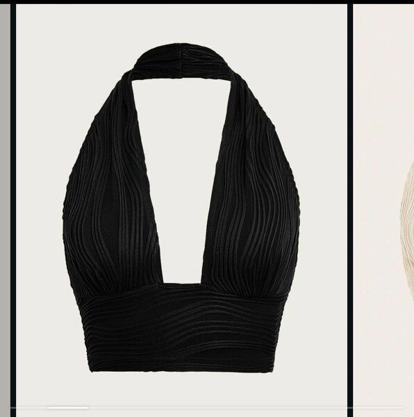 Top asymétrique imprimé