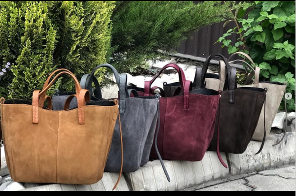 сумки разных цветов