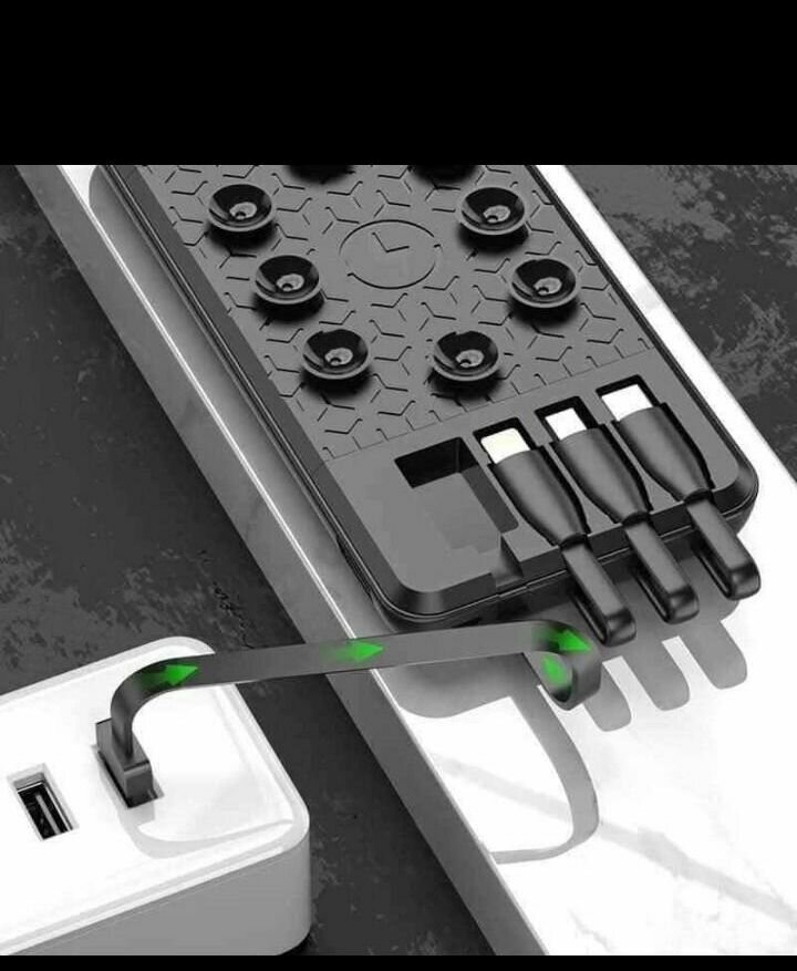 Power bank multifonctionnel avec lampes LED