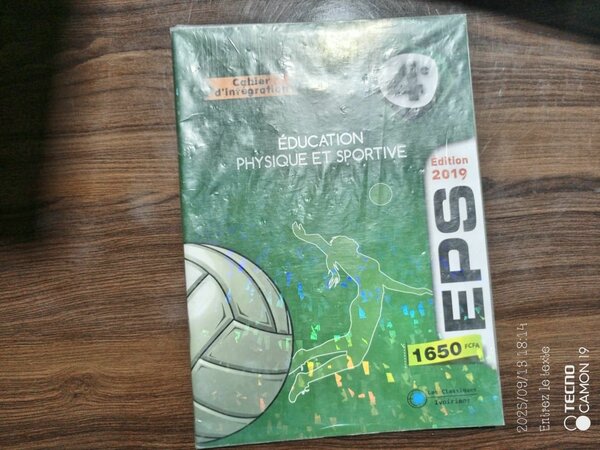 Cahier EPS Édition 2019
