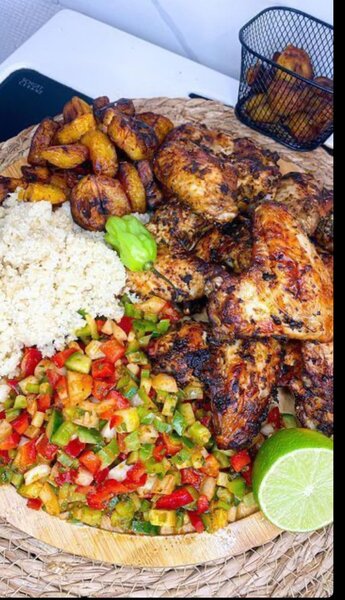 Poulet Grillé braisé/ croupion