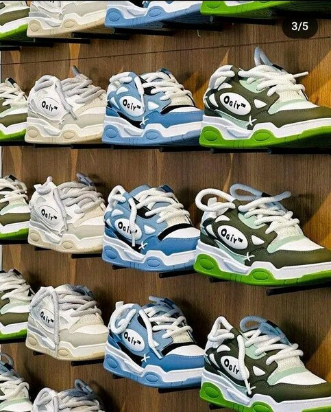 Sneakers colorés tendance