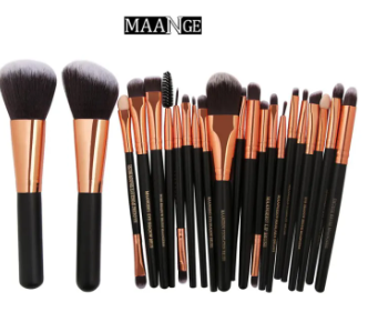 22Pcs Beauty Makeup Brushes Set Cosmetic Foundation Powder Blush Eye Shadow Lip Blend Make Up Brush Tool Kit Maquiagem