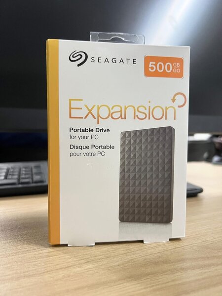 DISQUE  EXTERNE SEAGATE 500GB