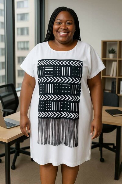 Robe ethnique chic pour femmes