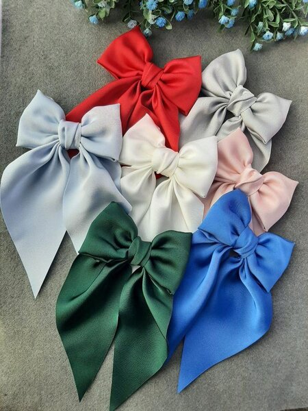 Grand Nœud Papillon Cheveux