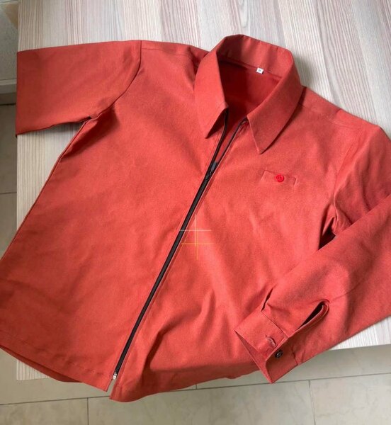 Veste à fermeture éclair unisexe