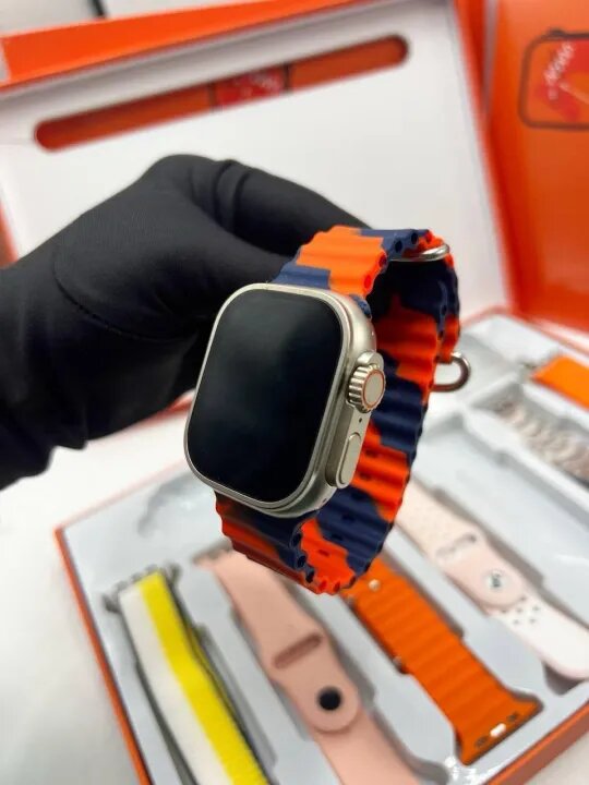 Ultra 7 in 1 Strap Smartwatch 49mm | Series 8 Ultra Smart Wa