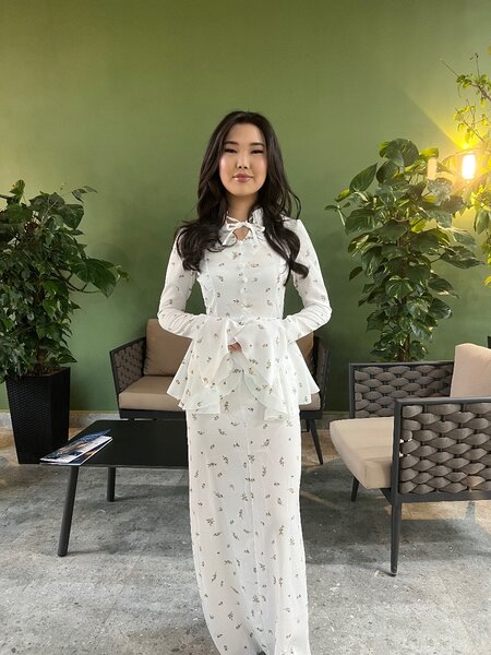 Очень женственное платье