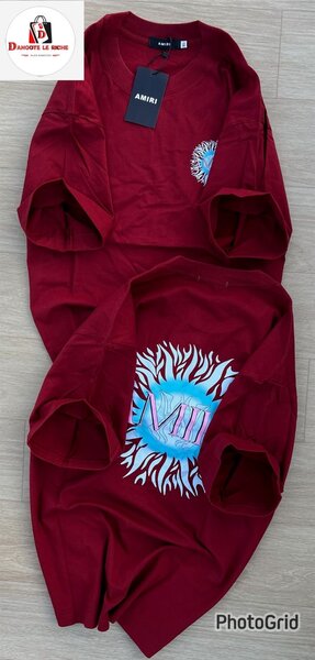 T-shirt unisexe rouge stylée