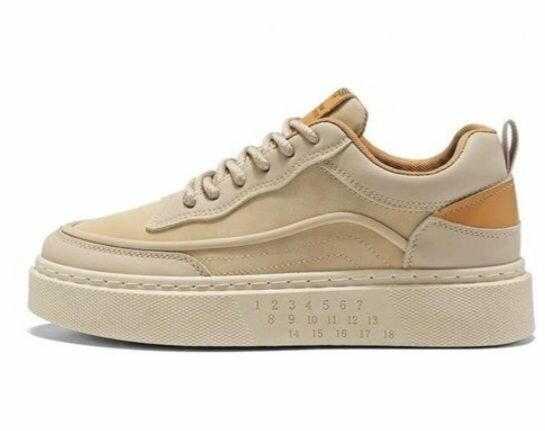 Baskets décontractées beiges