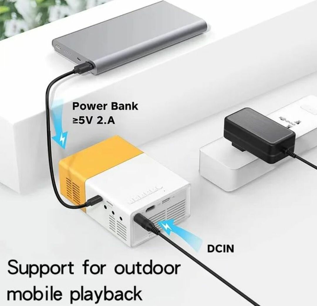Projecteur LED Portable 1080P