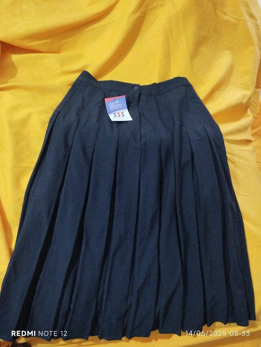 Jupe plissée scolaire élégante