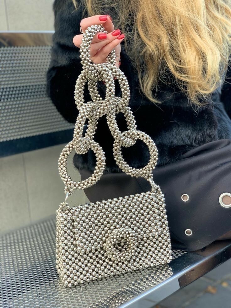 Beaded Hand Bag