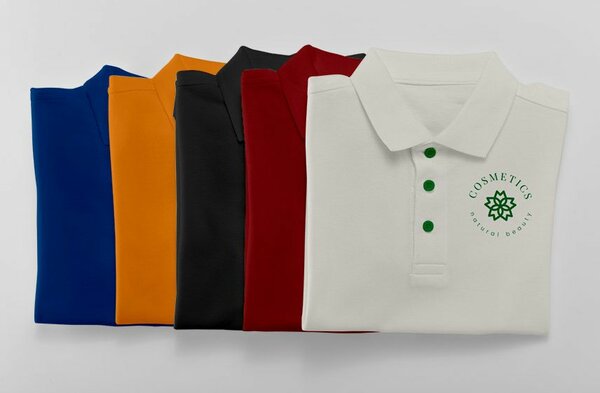 Polo personnalisé logo brodé