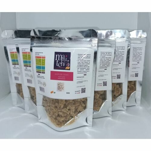 SHIPS D'AMANDE DE CAJOU NATURE