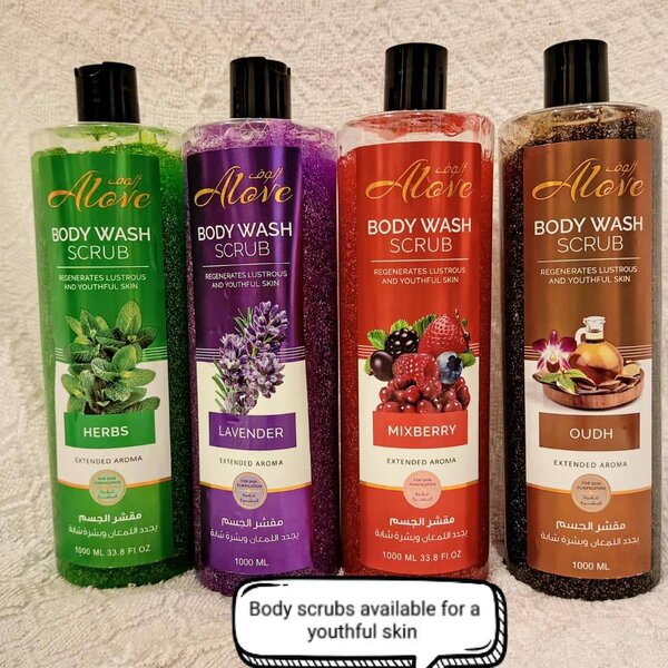 Alove Body Scrubs