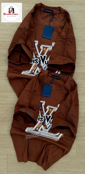 T-shirts marron tendance