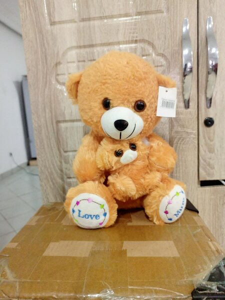 Peluche marron 35 cm