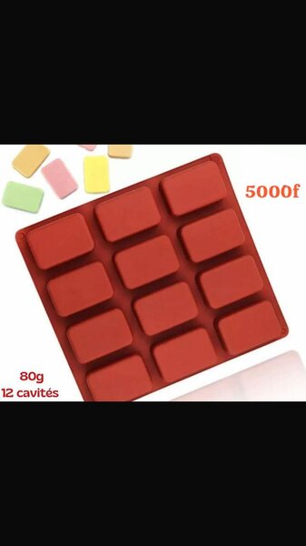 Moule silicone savon et pâti..