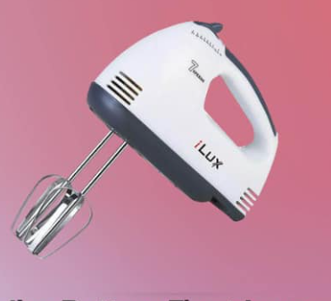 ILUX BATTEUR ELECTRIQUE LX-505-BLANC