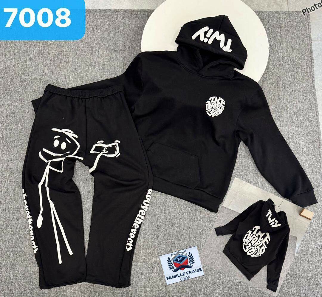 Ensemble survêtement enfant coloré