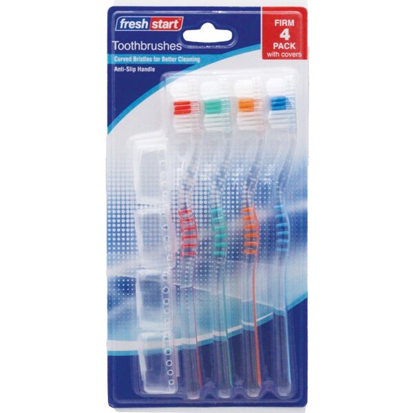 Brosse à Dents FreshStart Pack 4