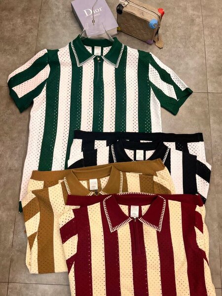 Polos rayés pour hommes