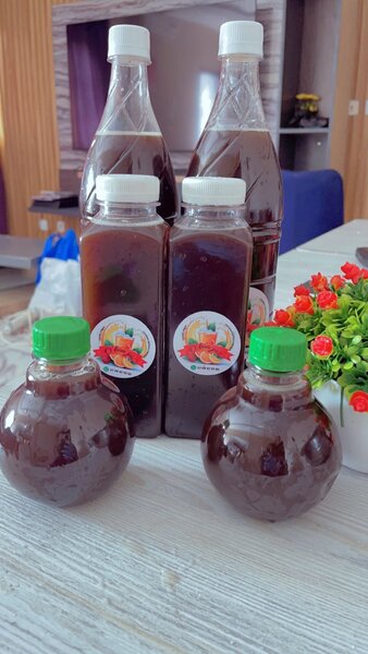 Sirop de fruits maison