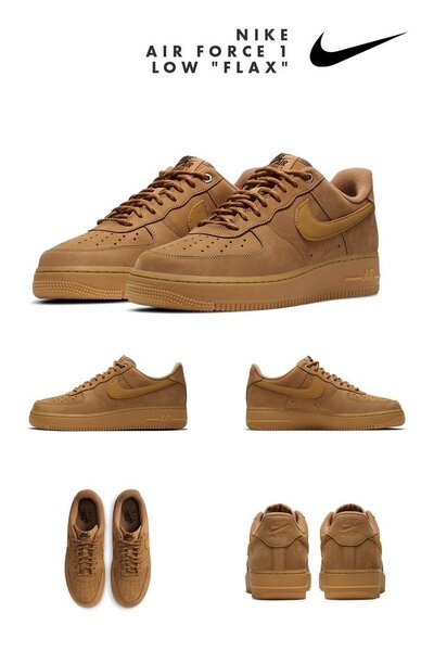 Air force 1 flax