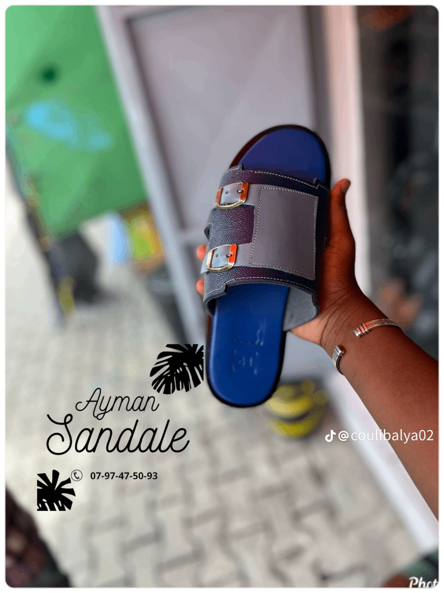 Sandales en cuir