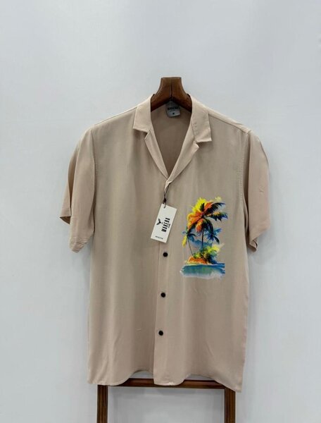 Chemise Hawaïenne à Imprimé Floral