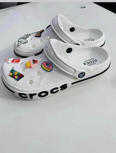 Crocs sabots, color white