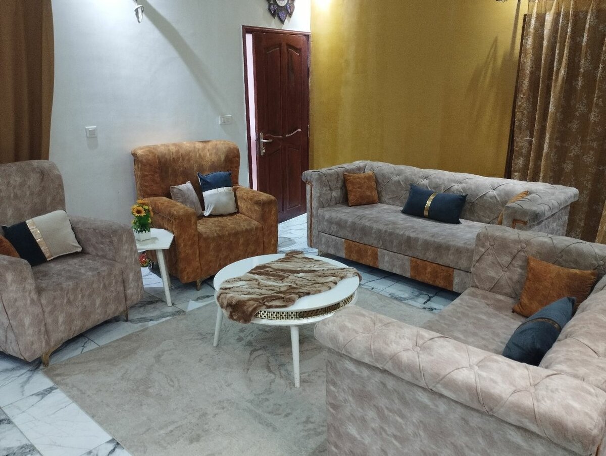 Ensemble de Salon Luxe Cuir