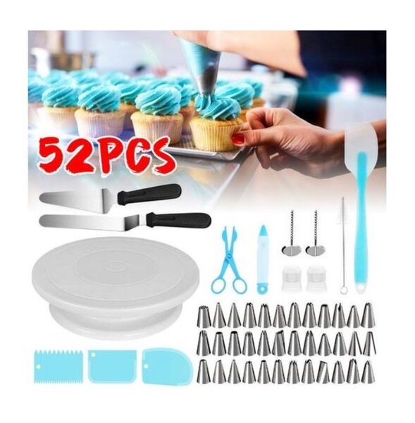 Kit de décoration de gâteaux 52 pièces