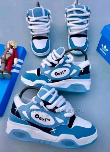 Stylish Blue Kids Sneakers