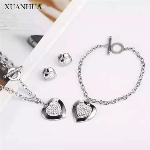 Bracelet en cœur élégant