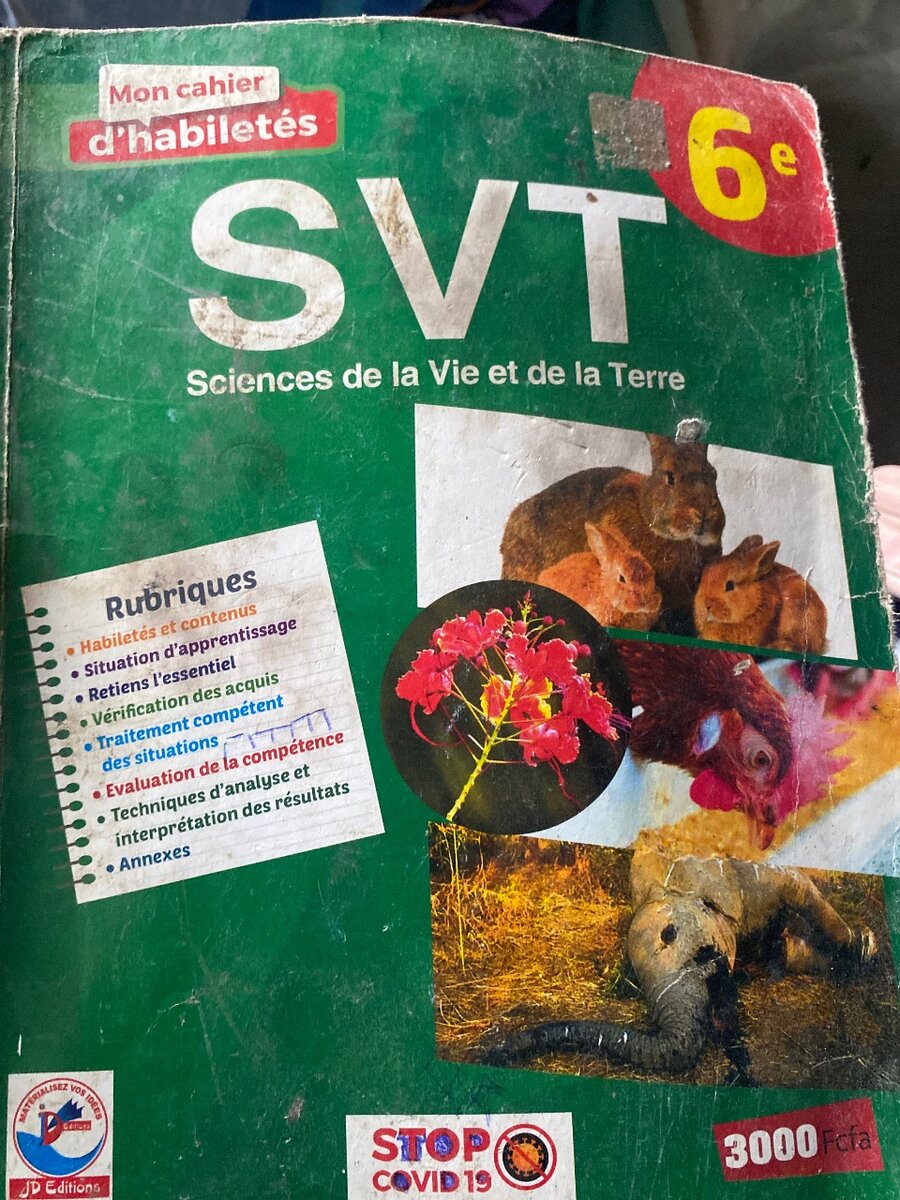 Livres scolaires SVT et EDHC