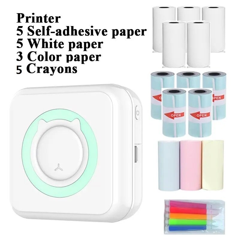 Portable printer set