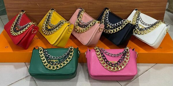 LADIES HANDBAG with LONG STRAPS