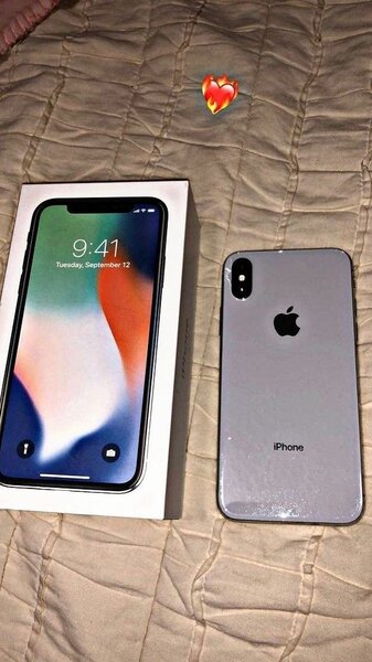 IPhone x with box