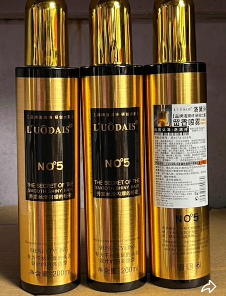 Spray Brillance Cheveux Luodais